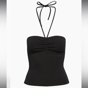 ⭐️ Aritzia TNA Hold It Mila Halter Top Black